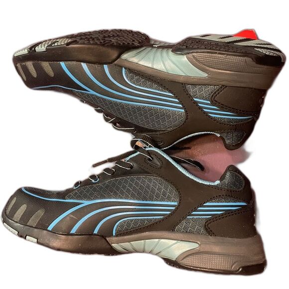 PUMA Women's Size 8 Fuse Motion ASTM F2413-11 Safety Shoes, Steel Toes, Blue - Picture 5 of 6